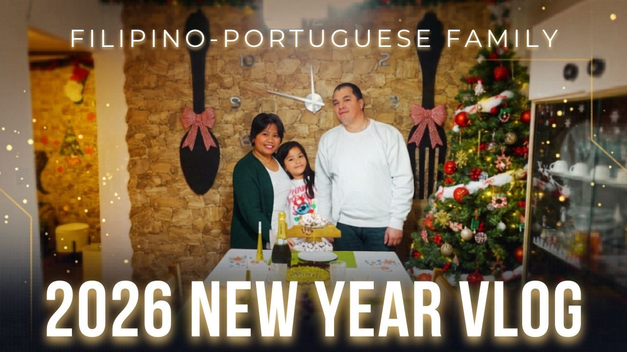 Filipino-Portuguese Family New Year Vlog | Cooking, Baking & Celebrating Together| Bosch Ceramic 