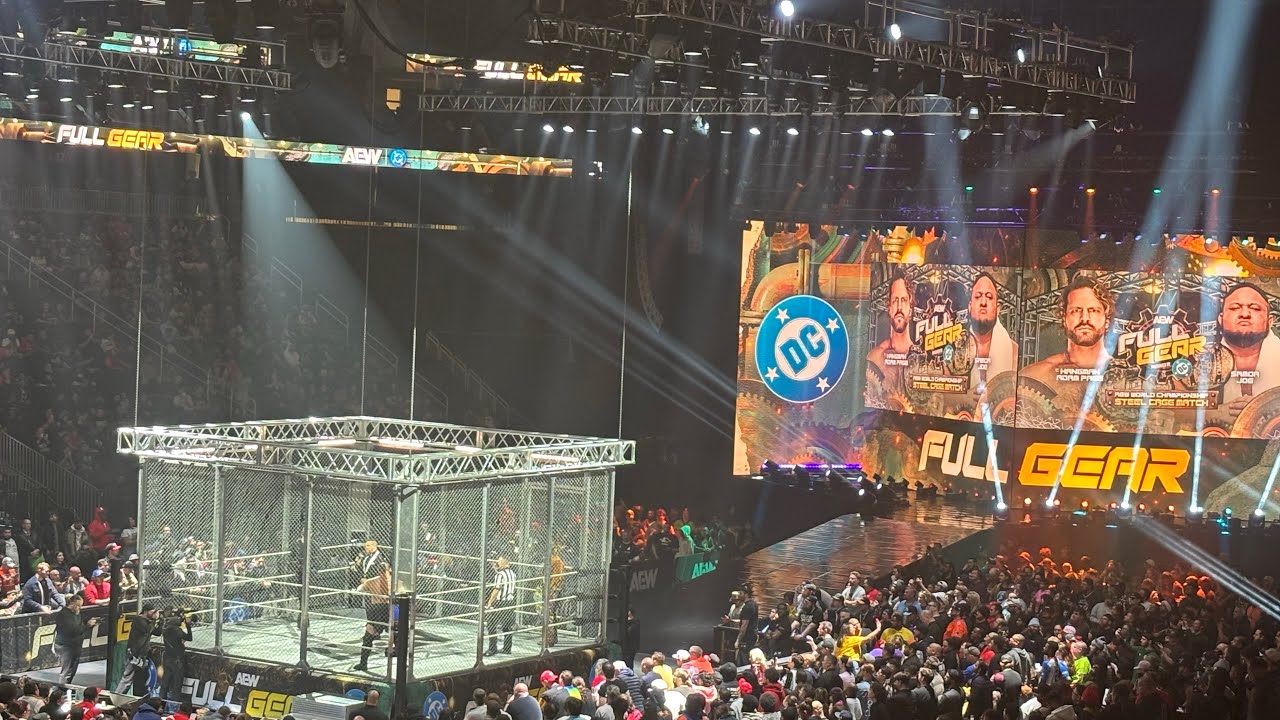 AEW FULL GEAR VLOG LIVE FROM NEWARK NEW JERSEY!!! 
