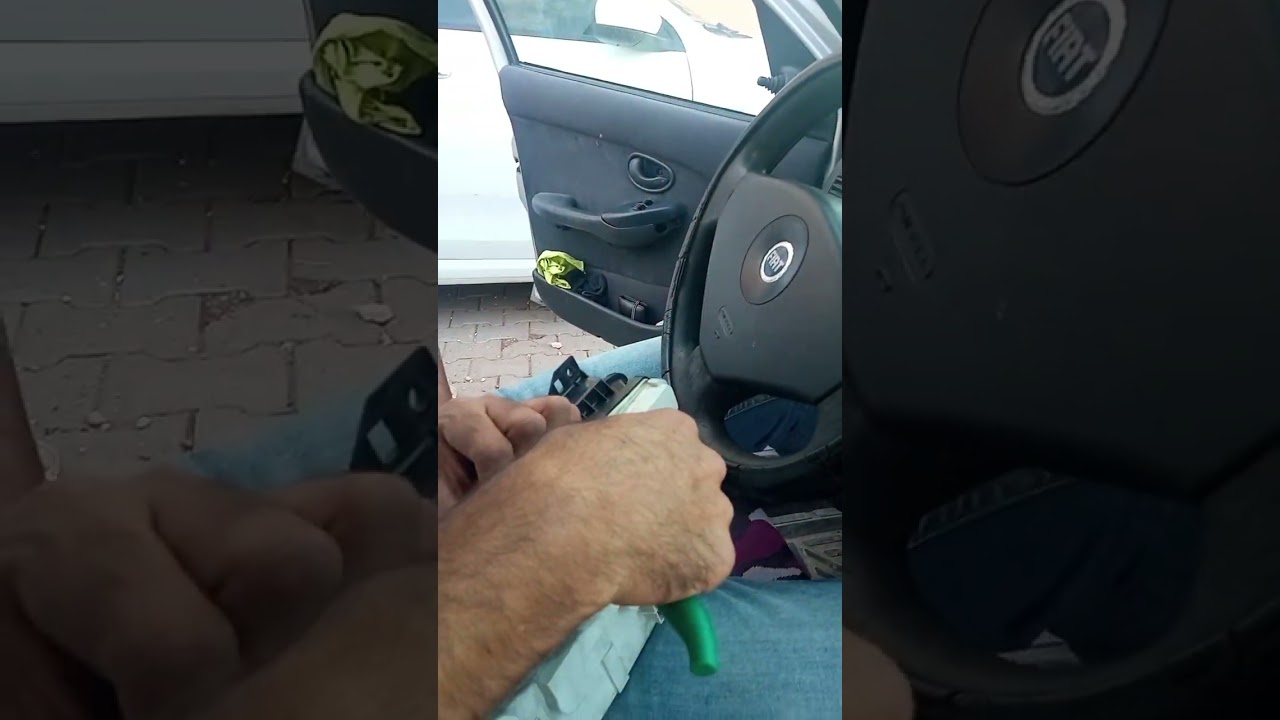 Fiat Albea ekran sökümü ve kadran ayarı