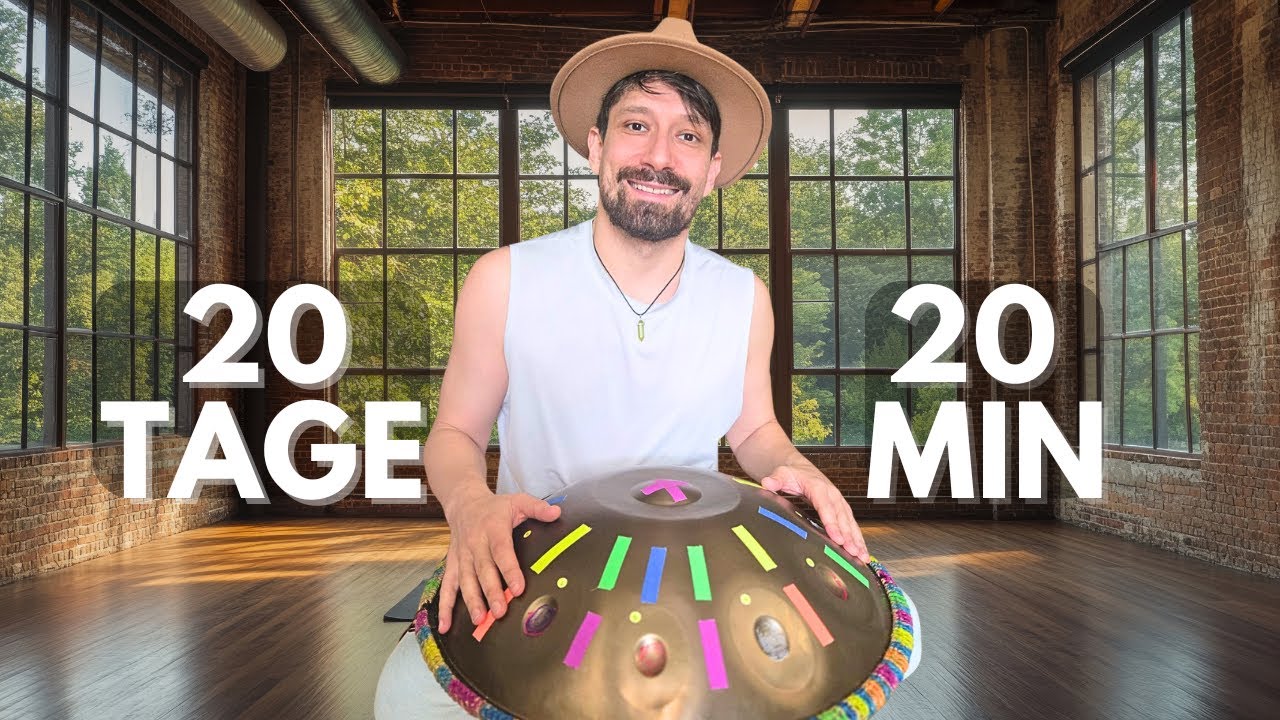20 Tage Handpan – 20 Minuten täglich: Meine ehrlichen Ergebnisse als Anfänger