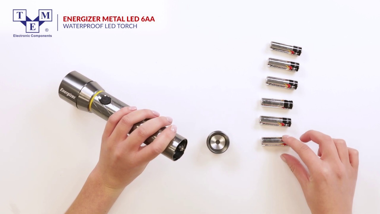 ENERGIZER METAL LED 6AA - Torch: LED - UNBOXING