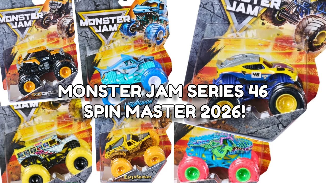 СПОРТИВНЫЙ АВТОМОБИЛЬ?! УТЕЧКИ ИНФОРМАЦИИ О 46-Й СЕРИИ MONSTER JAM SPIN MASTER