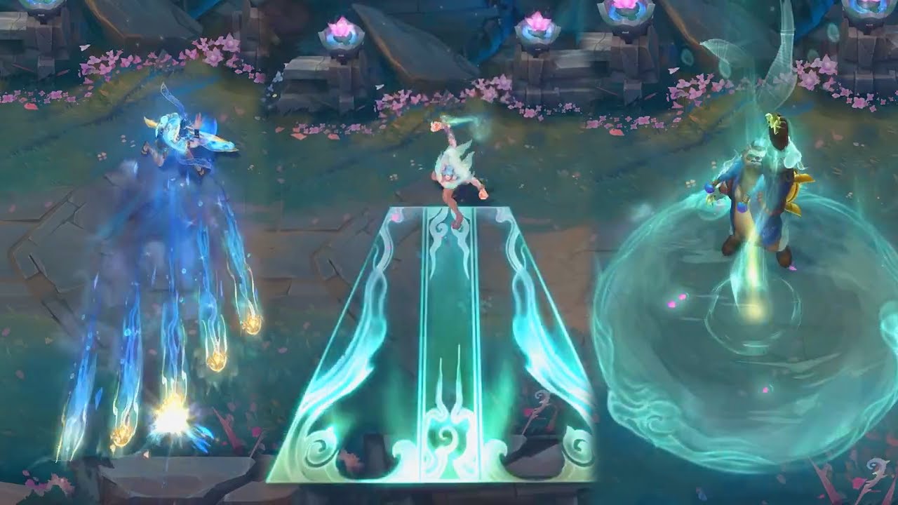 NEW Spirit Blossom Springs Sett Aphelios Sona Teemo and Volibear & PBE PREVIEW - League of Legends