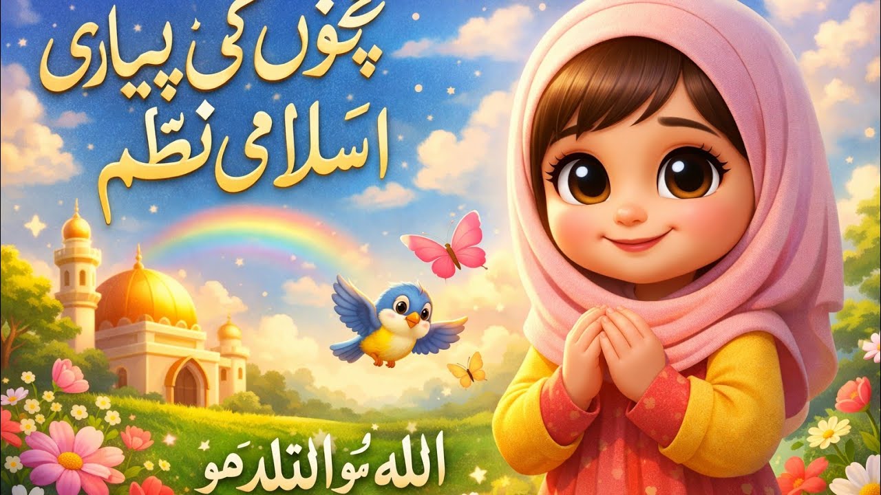 🌟 Pyare Bachon Ki Dil Ko Chho Jane Wali Islamic Poem  Allah Hu Allah Hu Islamic Poem | Allah hu
