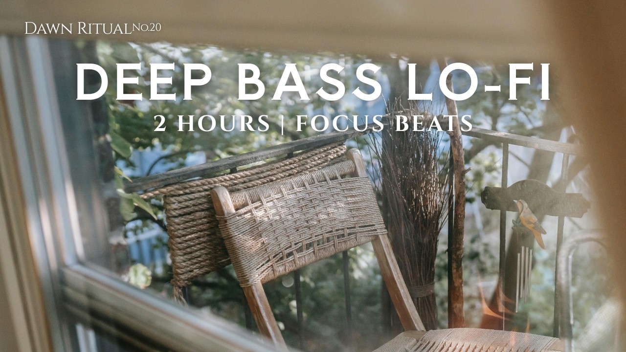 2 Hours Lo-fi Jazz Bass Beats ☕️ Deep Focus Morning Ritual [Dawn Ritual No.20]