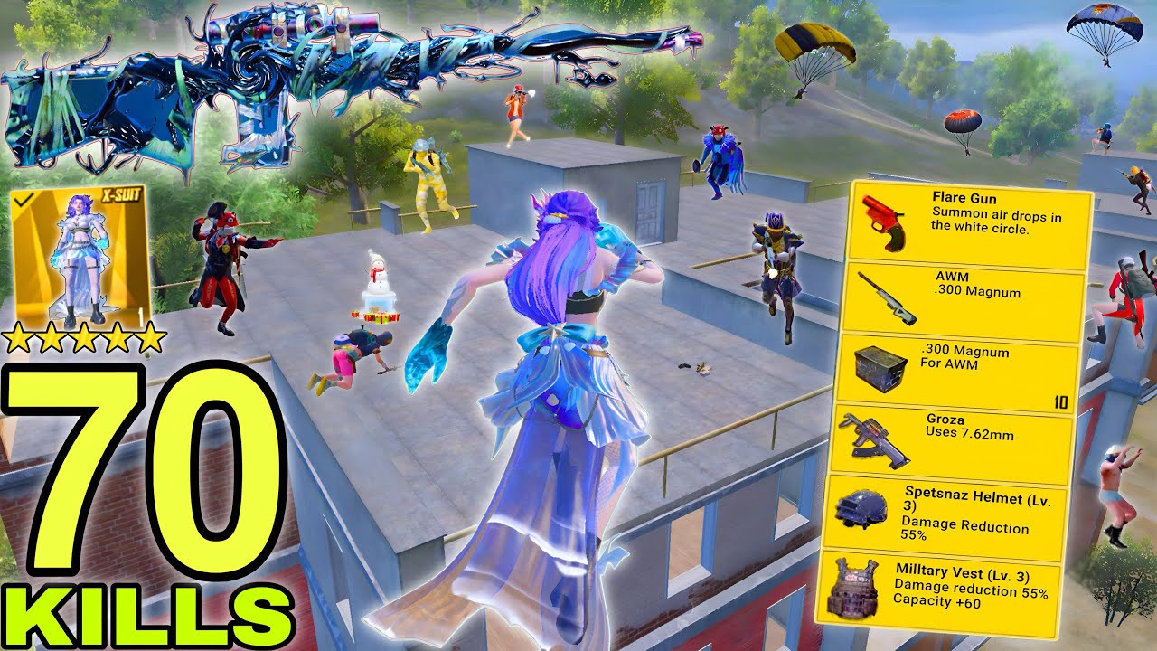 70 KILLS!!😱MY NEW SEASON RECORD in PROMOTION MATCH🔥SOLO vs SQUAD | Pubg Mobile