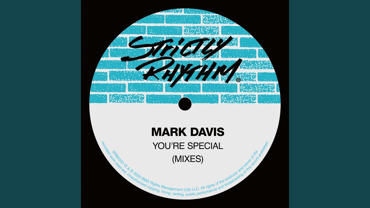 You're Special (Morel's Dedication Mix & Special Instrumental)