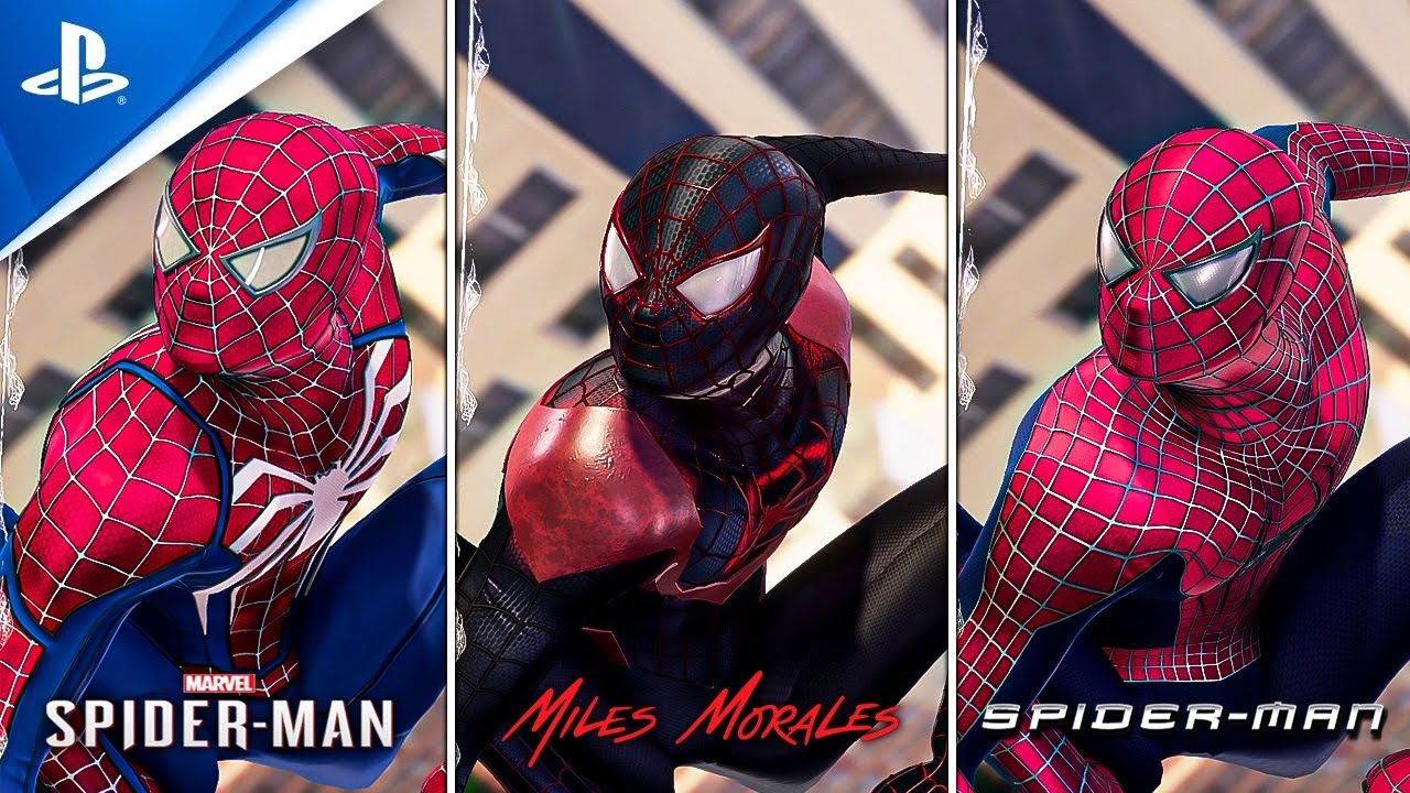 *НОВИНКА* Все модификации костюма Человека-паука Тоби Магуайра в Marvel's Spider-Man Remastered д...