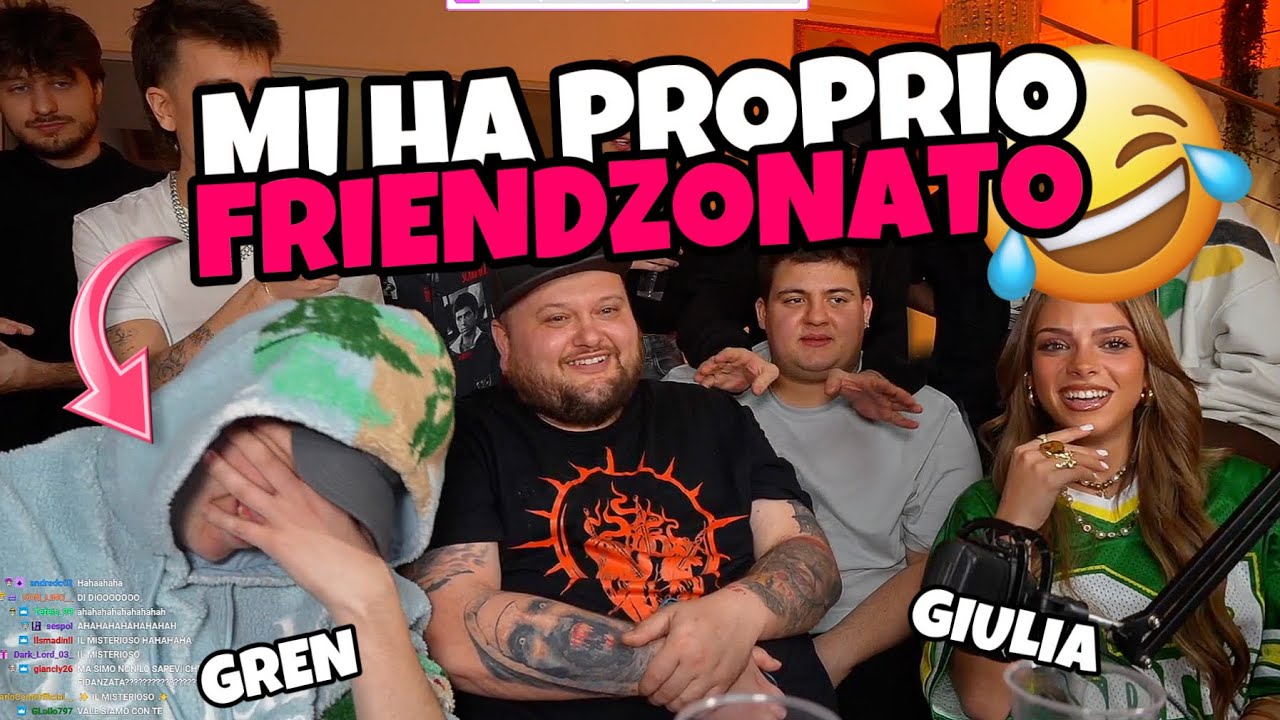 GRENBAUD RACCONTA DELLA FRIENDZONE PESANTE DI GIULIA!!😂🎪