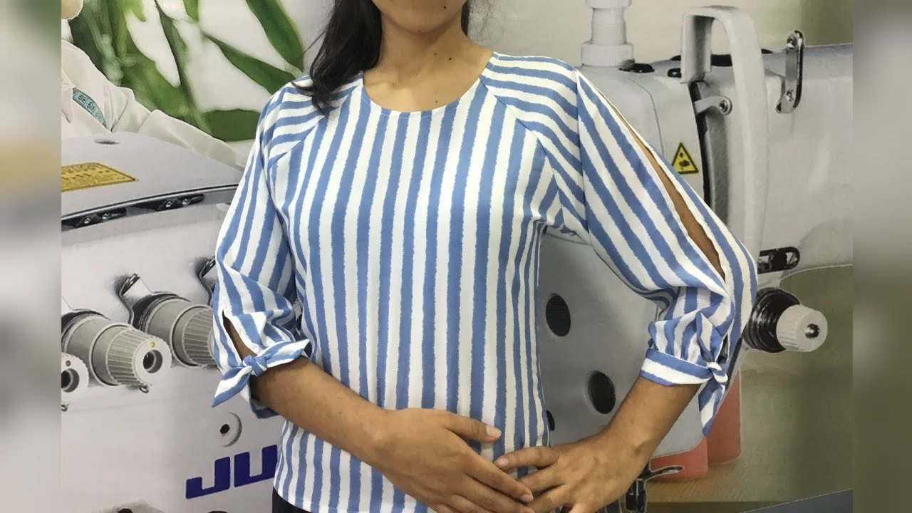 ¡¡¡ESTRENO!!! CÓMO HACER UNA BLUSA ESTILO CASUAL PARTIENDO DE UNA BLUSA BÁSICA.