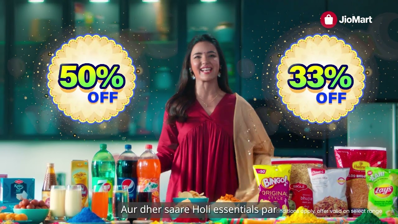 JioMart | Holi Ready Sale | Announcer | 16th - 18th March