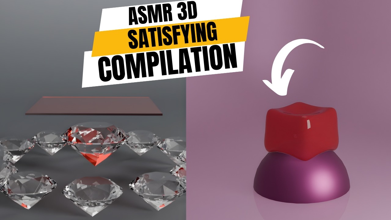 8 Most Satisfying 3D Simulations | Gold & Jelly (Blender 5.0)