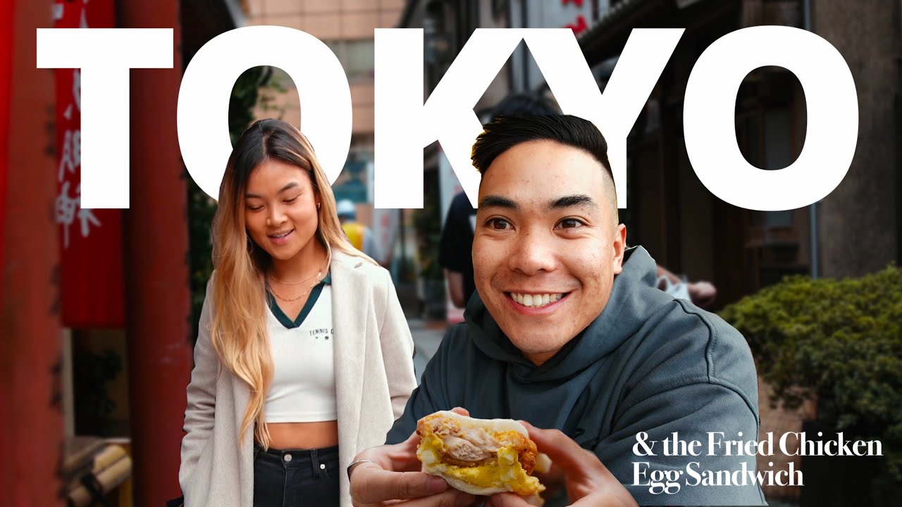 We made it to TOKYO, JAPAN! 🇯🇵 Trying the Viral 7-Eleven Egg Sandwich and Fried Chicken Hack