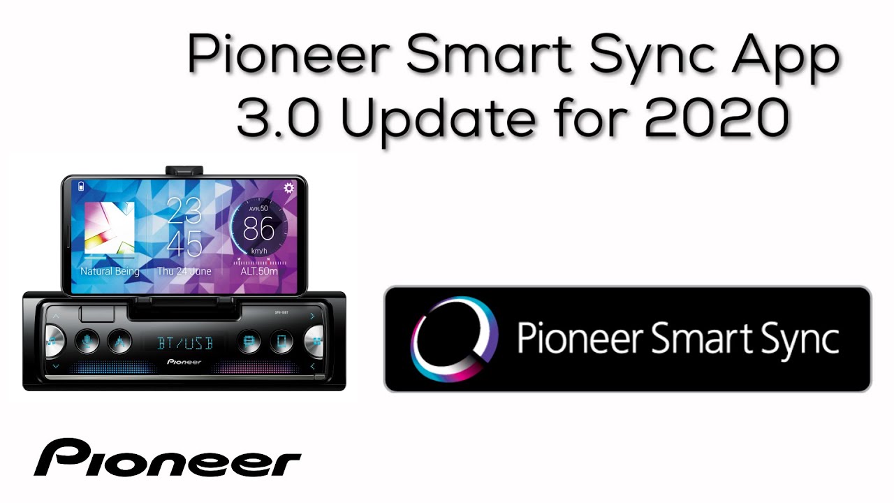 Приложение Pioneer Smart Sync 3.0