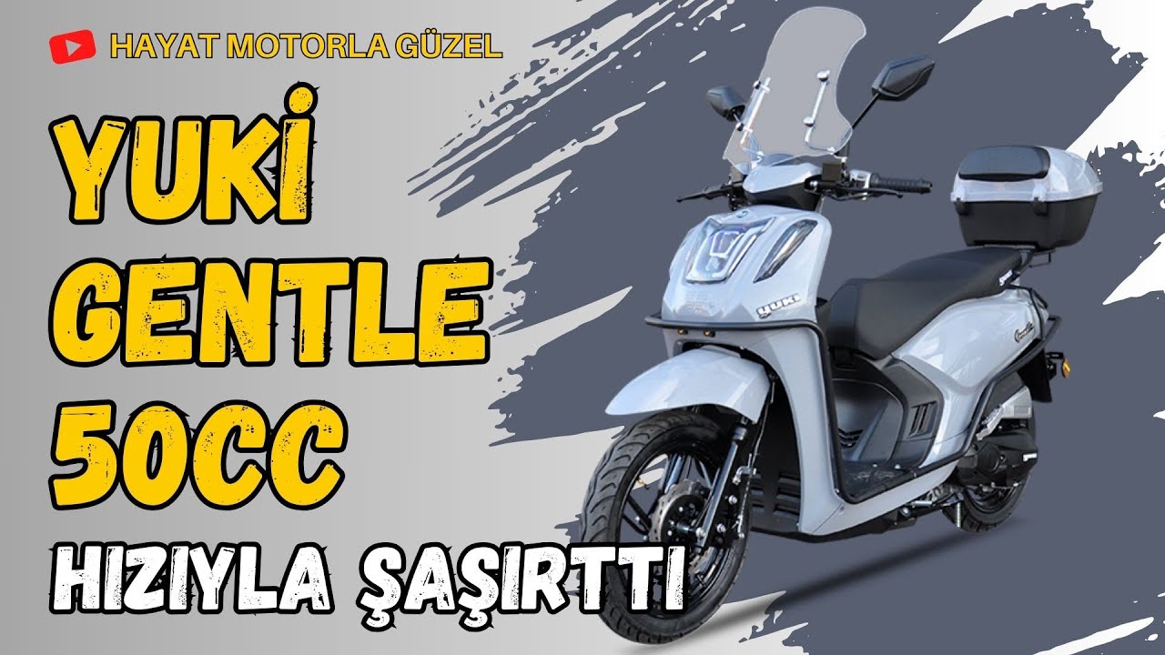Yuki Gentle 50 İnceleme | Akıllara Zarar Bir Scooter | Hayat Motorla Güzel