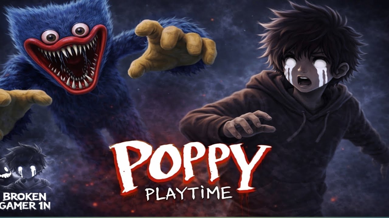Huggy Wuggy Ne Mujhe Pakad Liya! 😱 | Poppy Playtime Gameplay | Broken Gamer 1N