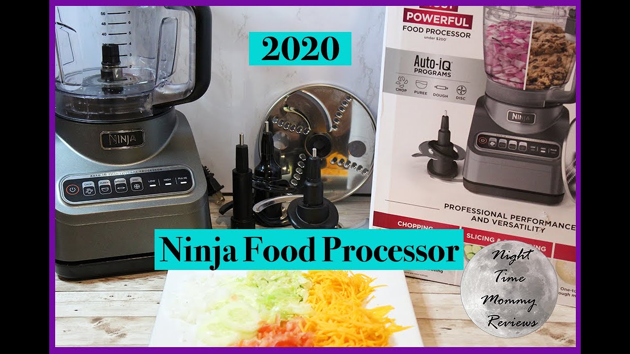 НОВИНКА Профессиональный кухонный комбайн Ninja 2020 года с функцией Auto IQ — 9 чашек — Полная д...
