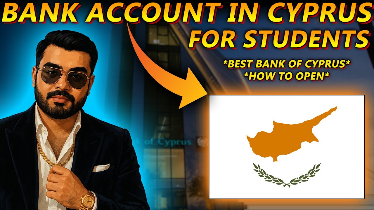CYPRUS | HOW TO OPEN BANK ACCOUNT IN CYPRUS | BEST BANK OF CYPRUS FOR STUDENTS IN 2026!!!