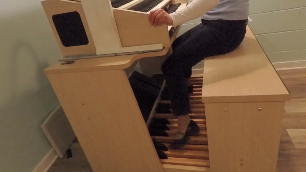 J.S. Bach. Pedal-Exercitium in G minor (BWV 598).