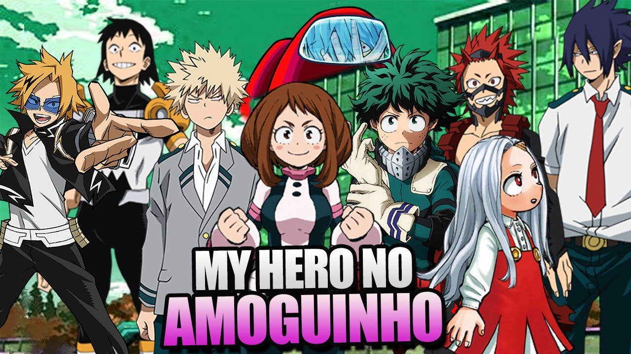 DUBLADORES DE MY HERO JOGANDO AMONG US - ESPECIAL 50K