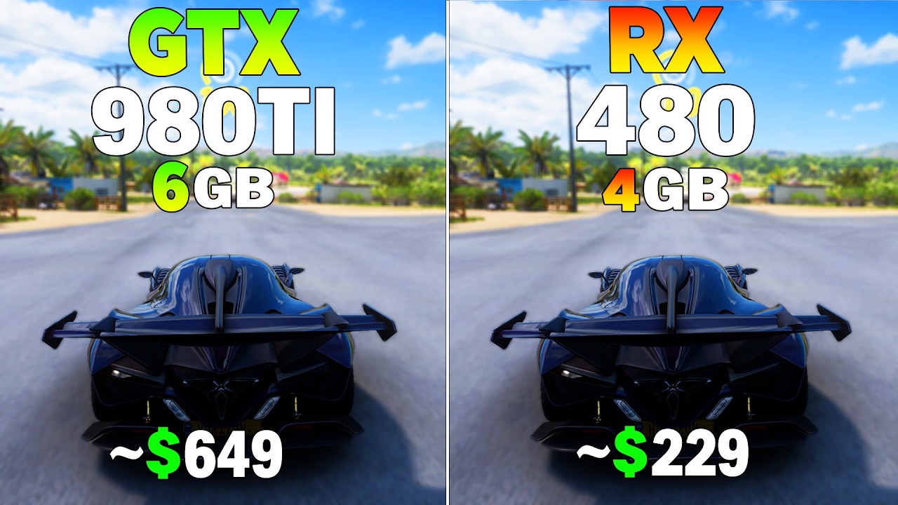GTX 980 Tİ vs RX 480 - Test in 12 Games