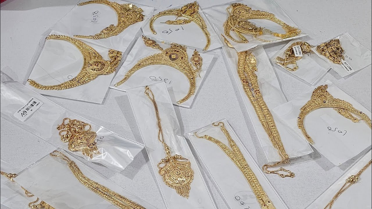 1gram 5gram gold jewellery new collection booking no 9817127853 💯 👌
