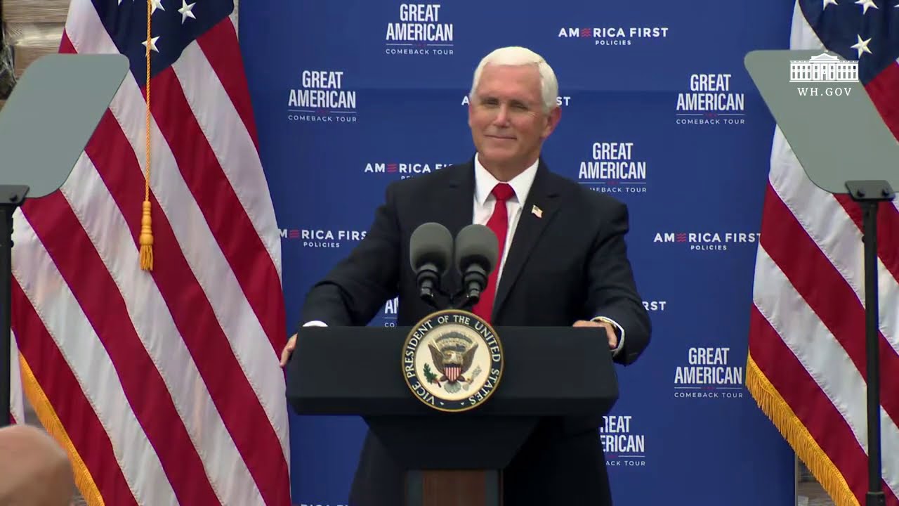 Vice President Pence Delivers Remarks on the Trump Administration's Pro-Growth Economic Policies
