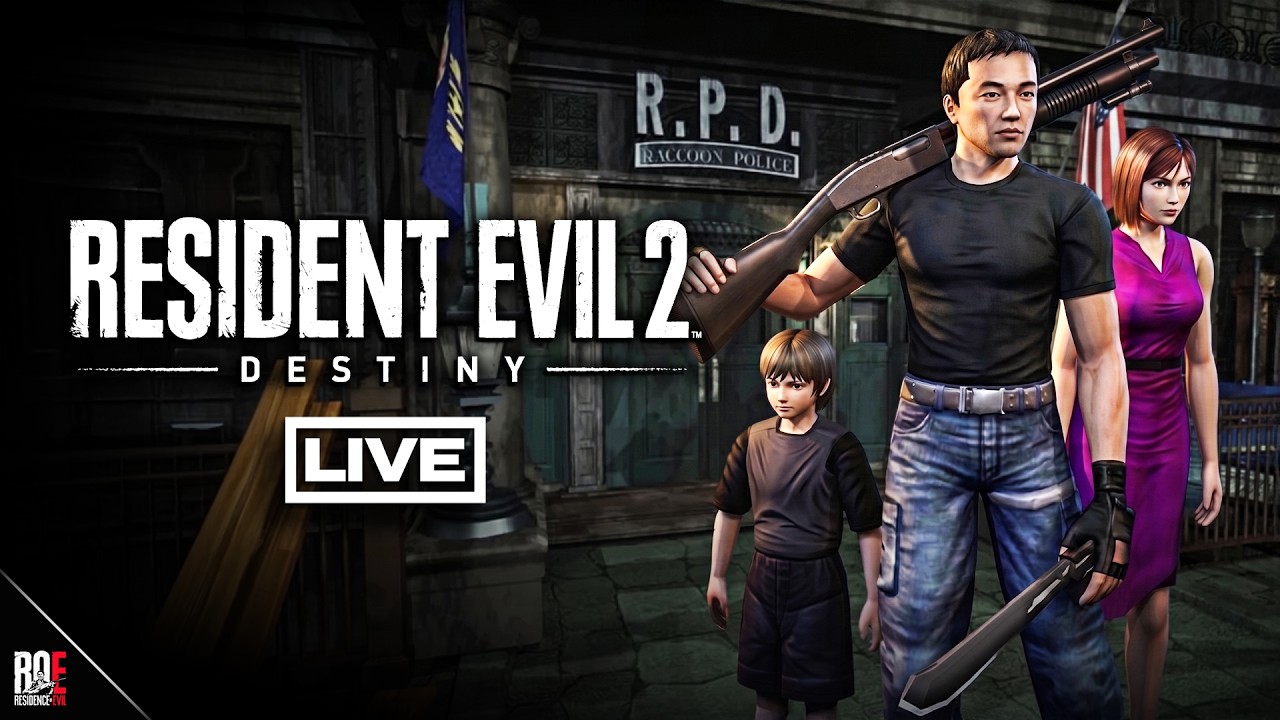 RESIDENT EVIL 2: DESTINY || FULL GAMEPLAY (BOTH ENDINGS) | RE2 CONVERSION MOD 🔴LIVE