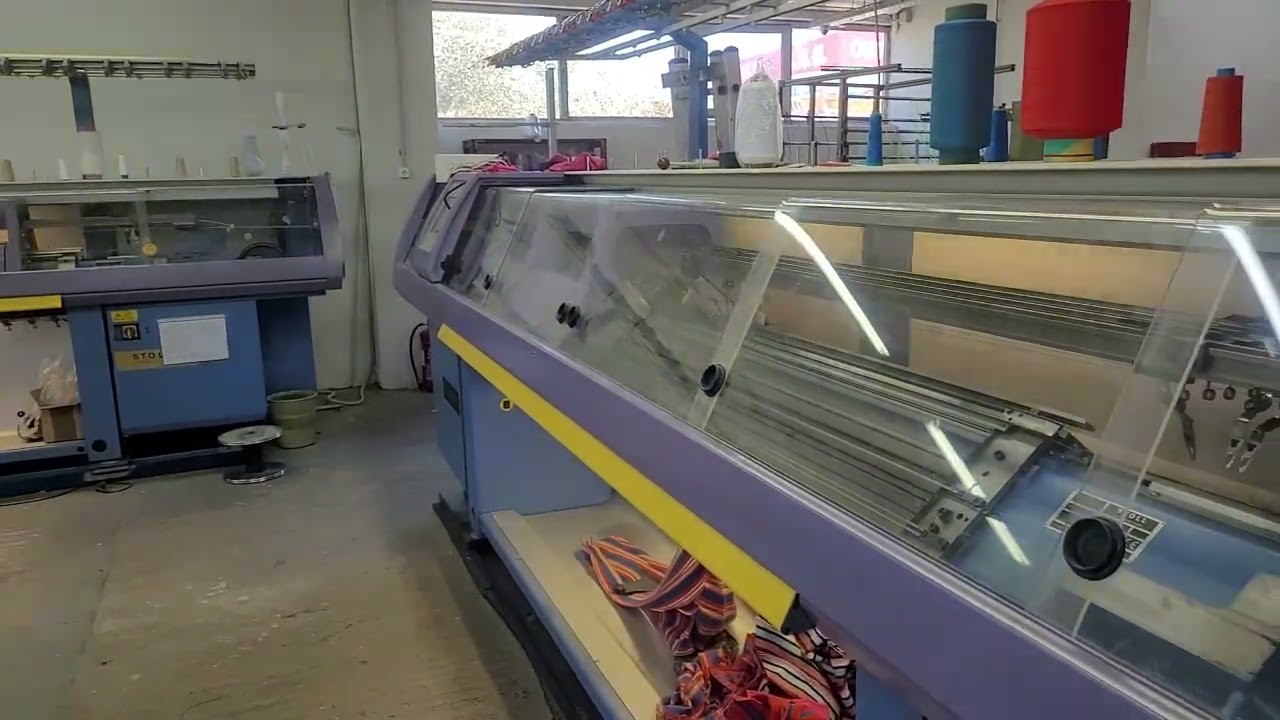 Stoll CMS 433 TC flat knitting machine MSV All for Textile Industry