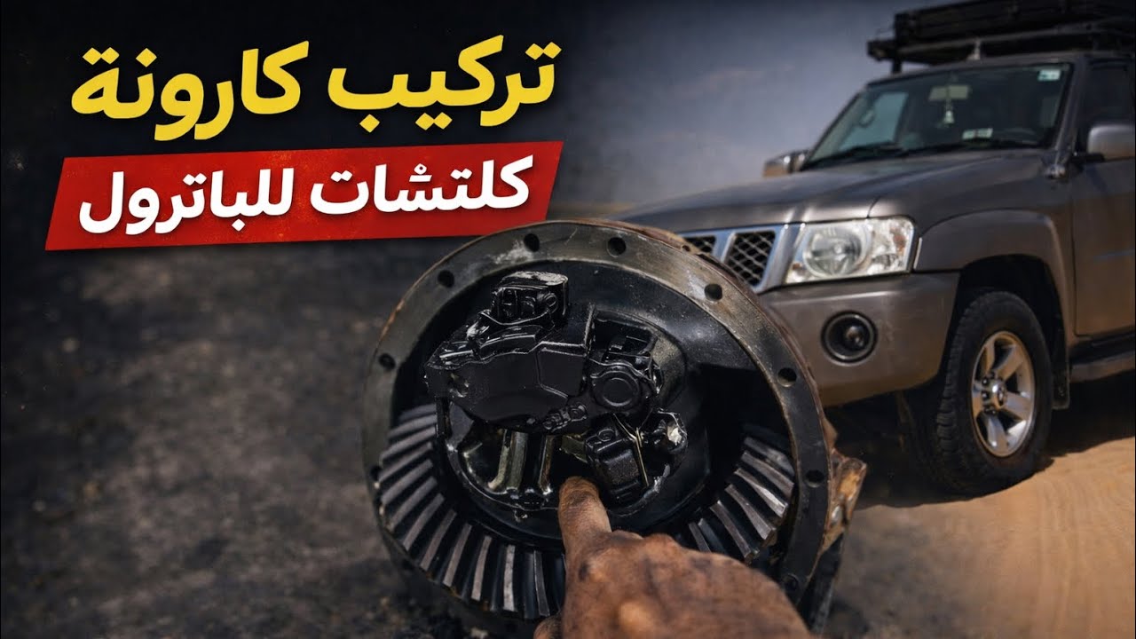 تركيب كارونة كلتشات للباترول