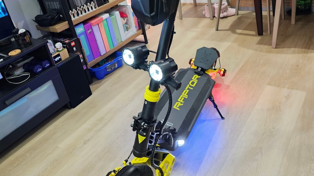 Electric Scooter headlights into a power bank. 2 minute job!