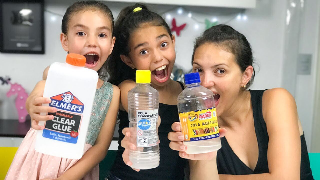 SLIME - BATALHA DE COLAS - BATALHA DE SLIMES - ENTÃO ROBERTA ? siga @dailyfamiliaporcides