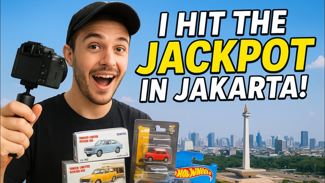 Day 2 in Jakarta: My CRAZIEST Diecast Hunt Yet Before IMX 2025!