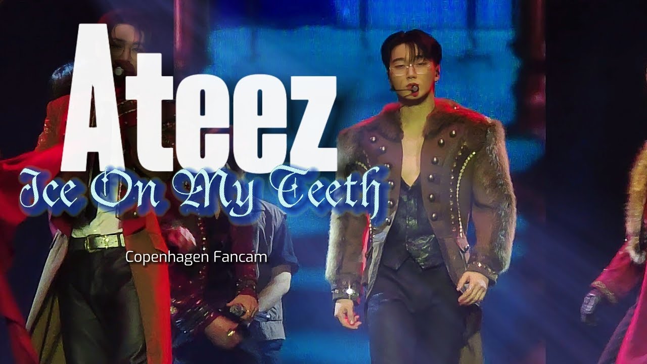 Ateez - Ice On My Teeth Live (Towards The Light Tour Copenhagen 2025) Full Fancam