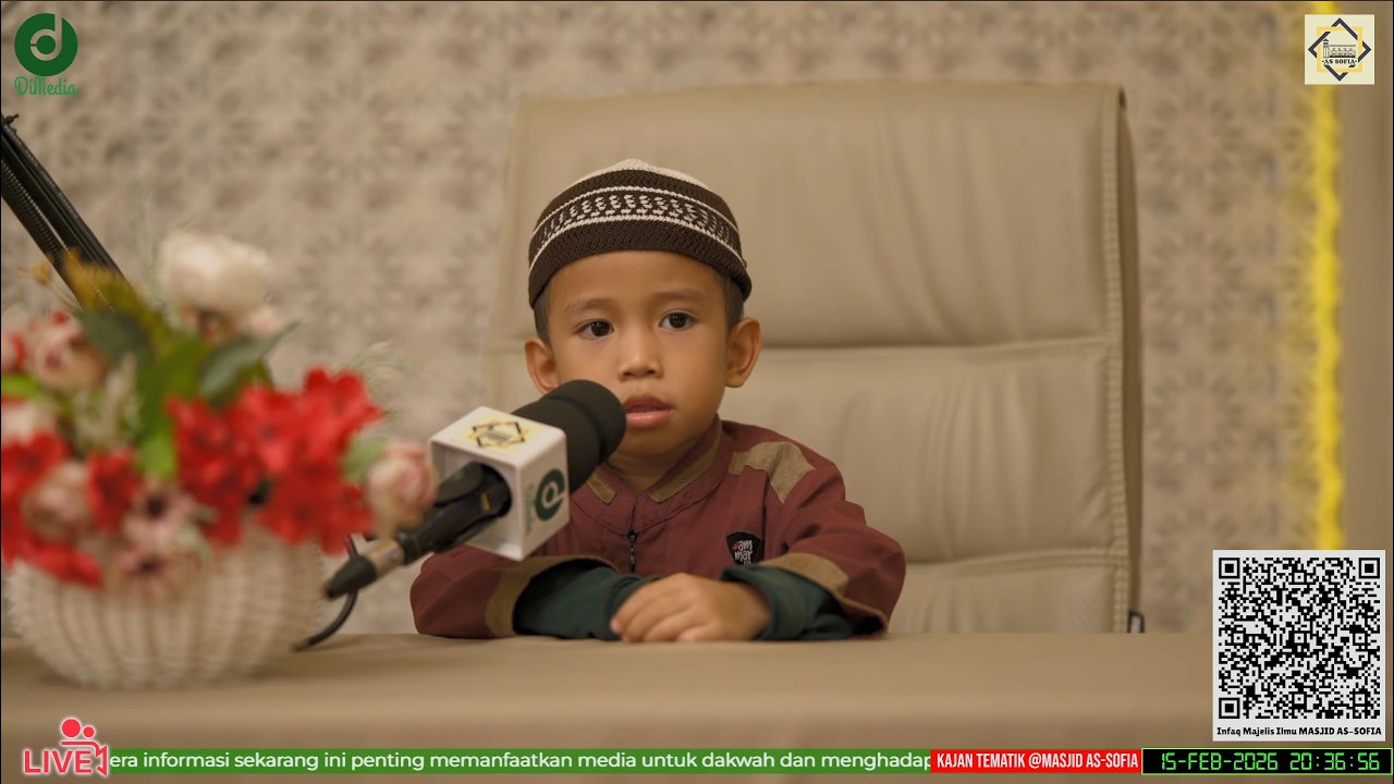 Tasmi' QS Al-Fatihah & Al-Ma'un Ananda Abdullah Faris Mubaroq Umur 4 Tahun
