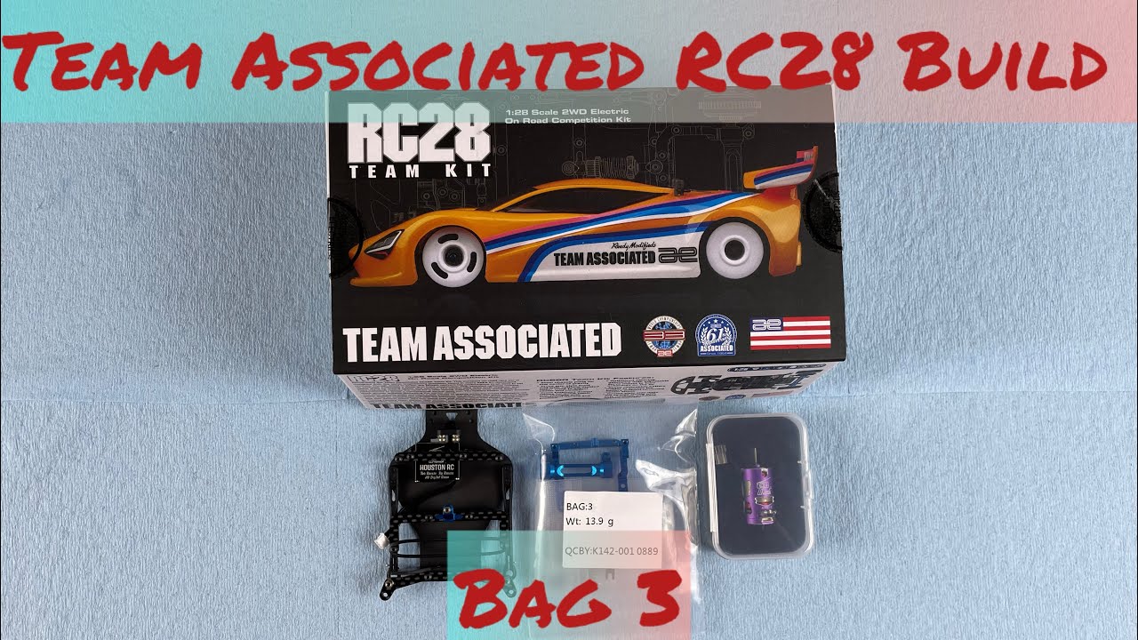 Сборка Team Associated RC28 - Пакет 3