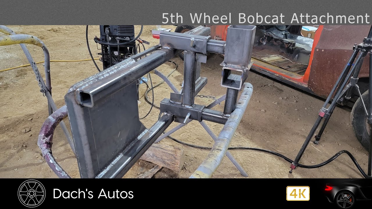 Building a Custom 5th Wheel Bobcat Hitch