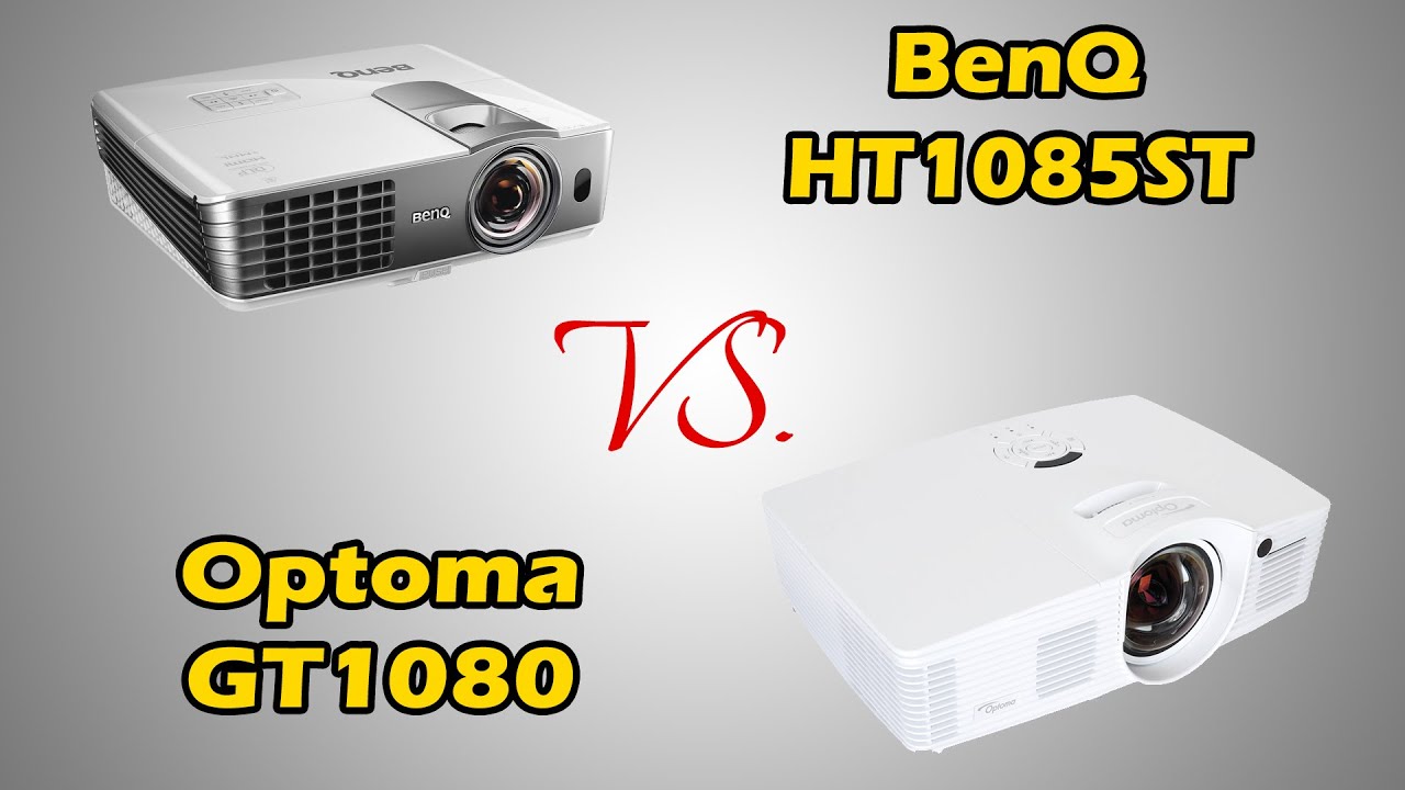 BenQ HT1085ST vs Optoma GT1080 Short Throw Projector Review