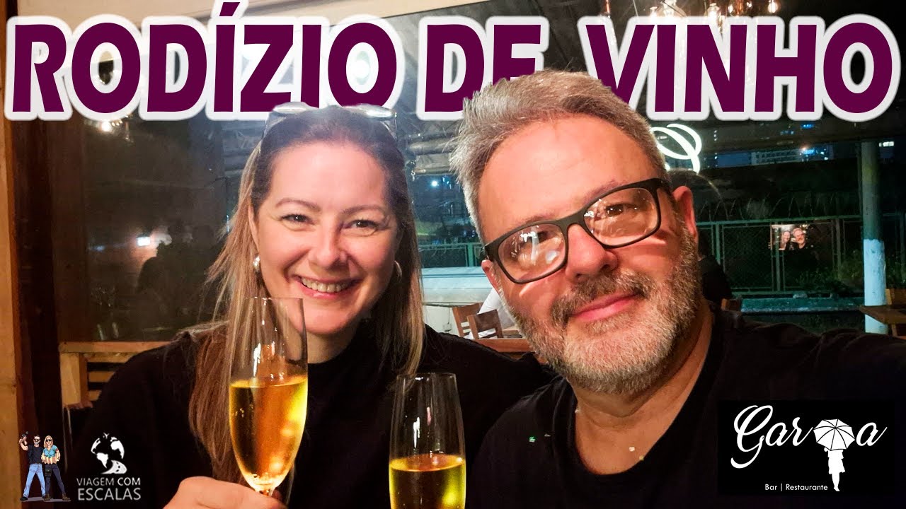 RODÍZIO DE VINHOS NO GAROA BAR E RESTAURANTE