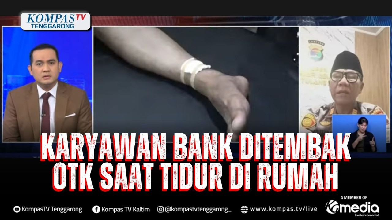 FULL Polisi Ungkap Hasil Olah TKP Kasus Penembakan Karyawan Bank oleh OTK di Lampung