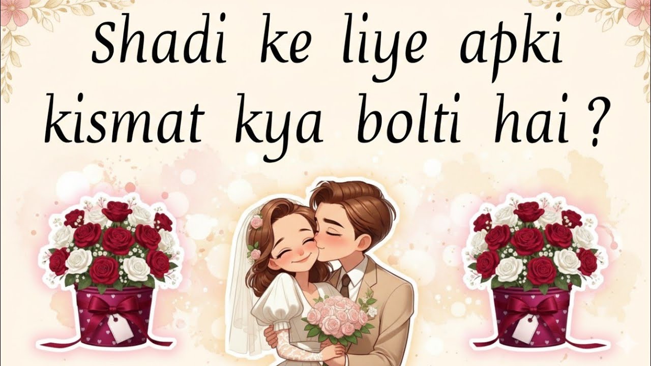 Shadi ke liye apki kismat kya bolti hai ?