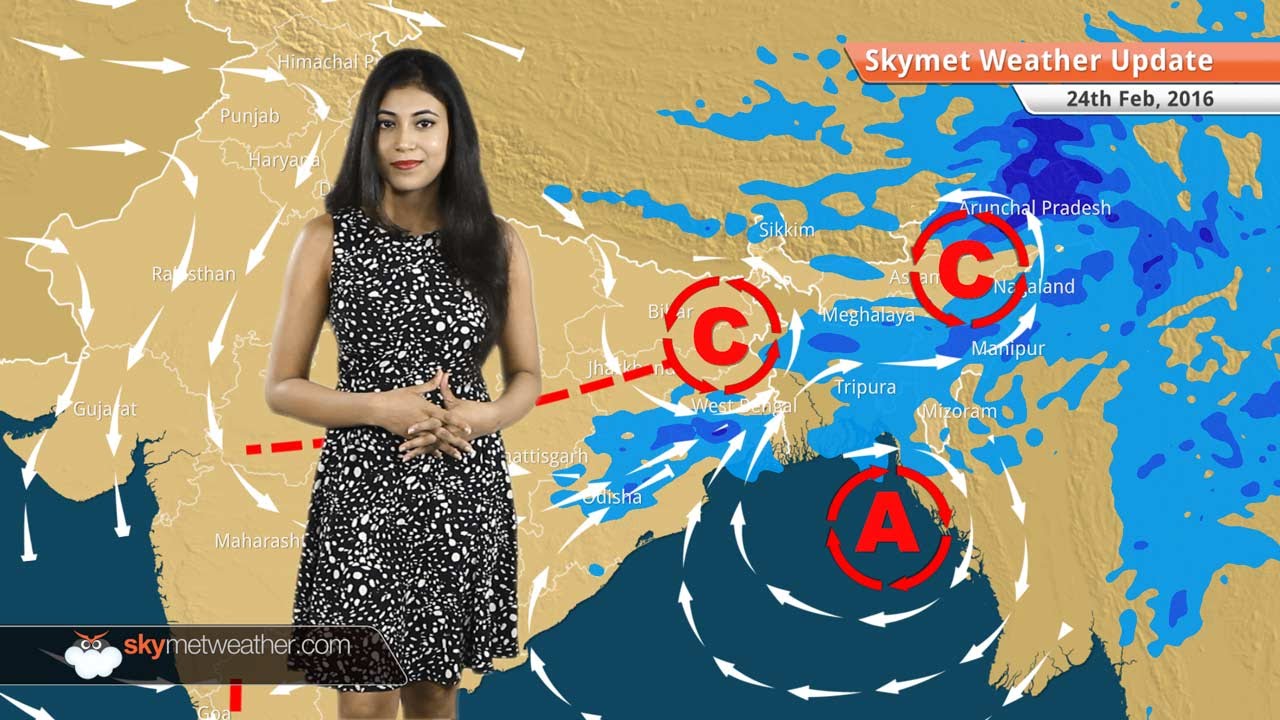 Weather Forecast for February 24: Pleasant weather in Delhi, rain in West Bengal, Odisha, Jharkhand