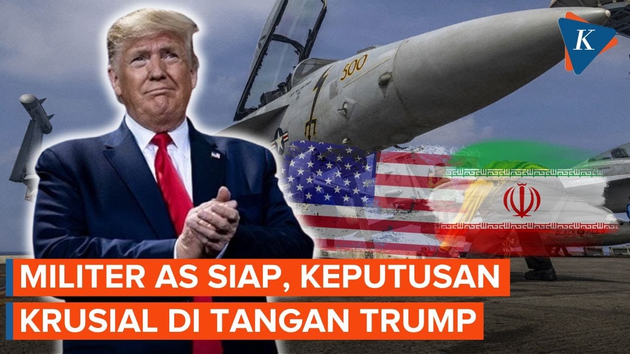 Militer AS Siap di Timur Tengah, Menanti Keputusan Trump