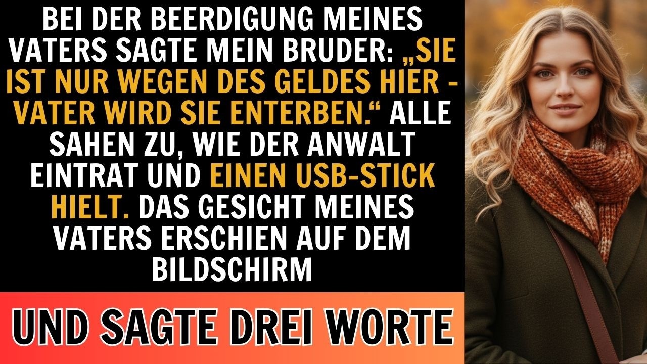 Meine Familie LACHTE bei Papas Beerdigung über mich... bis das Testament VORGELESEN wurde
