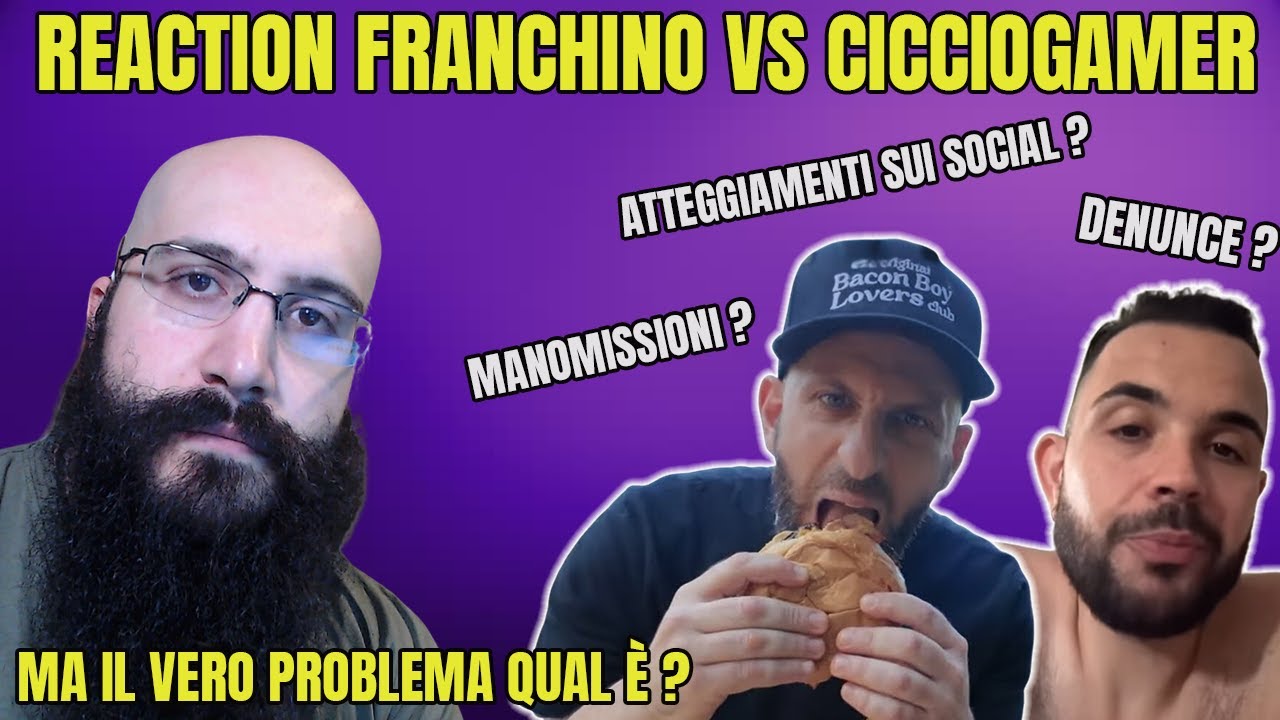 FRANCHINO Contro gli HAMBURGER di CICCIOGAMER + GHOST OF YOTEI ! - REACTION NIGHT #1