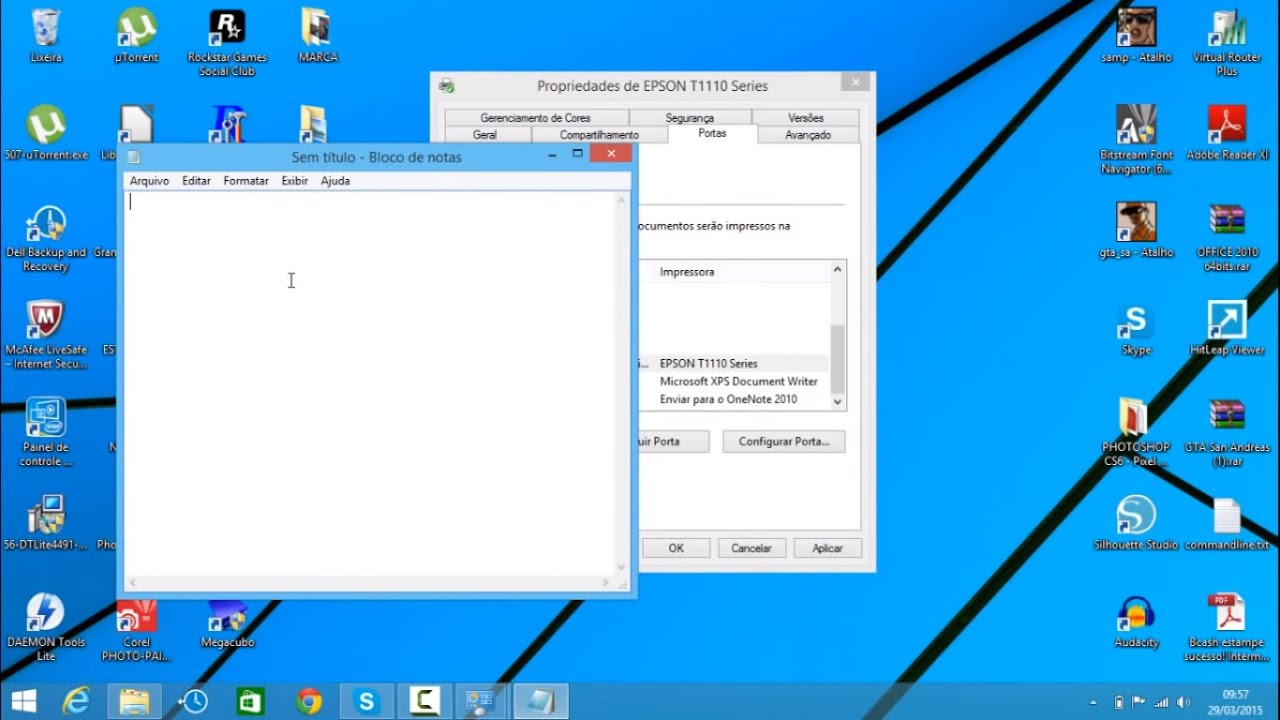 COMO INSTALAR E LOCALIZAR UMA IMPRESSORA NA REDE