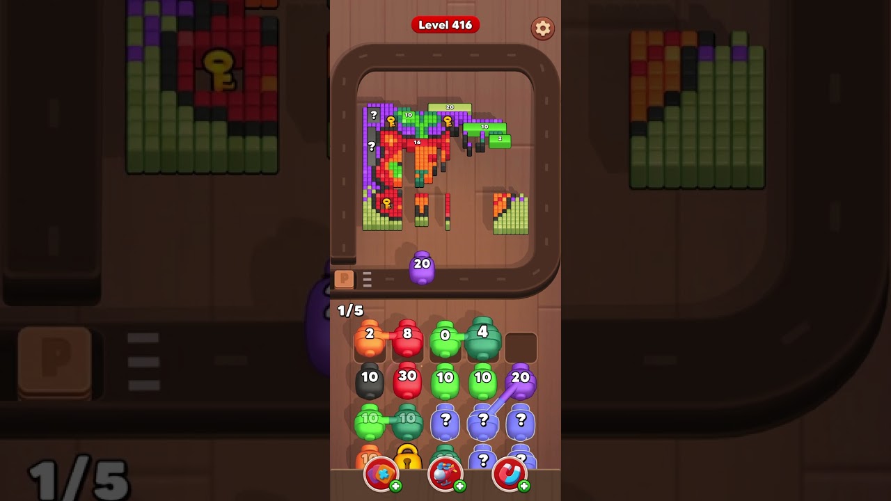 Color Blaze shooter level 416