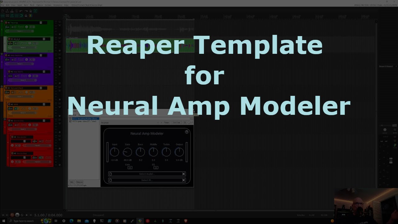 Capture Guitar Amps for NAM in Reaper