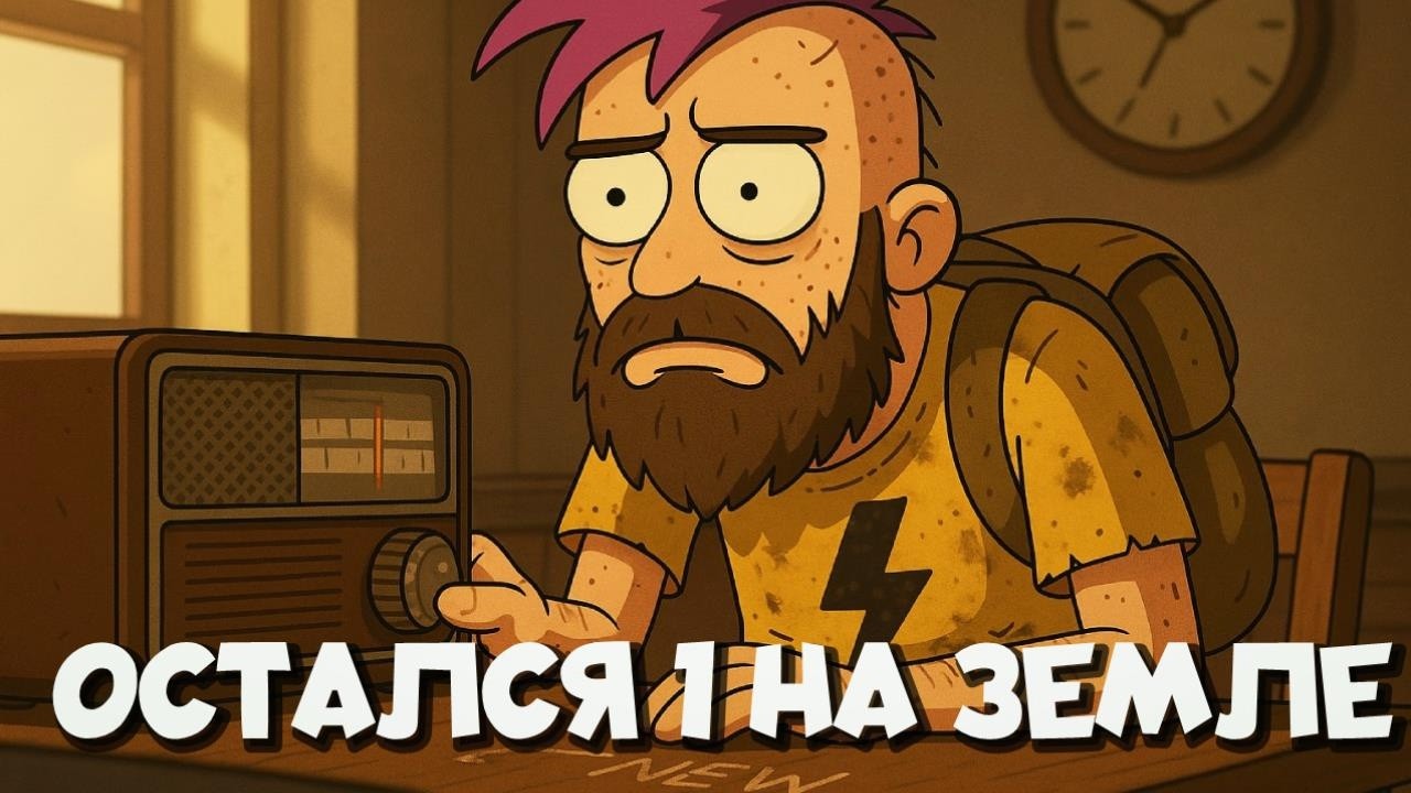 Последний человек на планете. Рик - единственный выживший после эпидемии