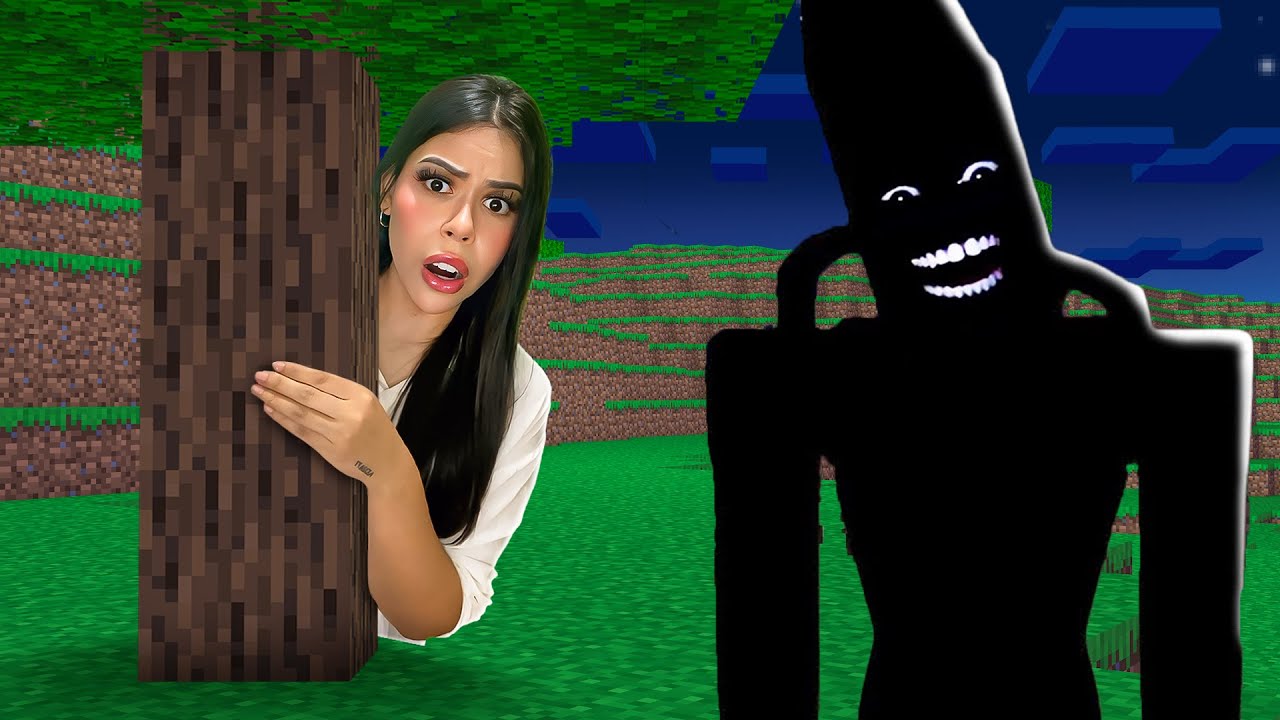 ELE VAI BRINCAR DE ESCONDE-ESCONDE COM VOCÊ NO MINECRAFT!!